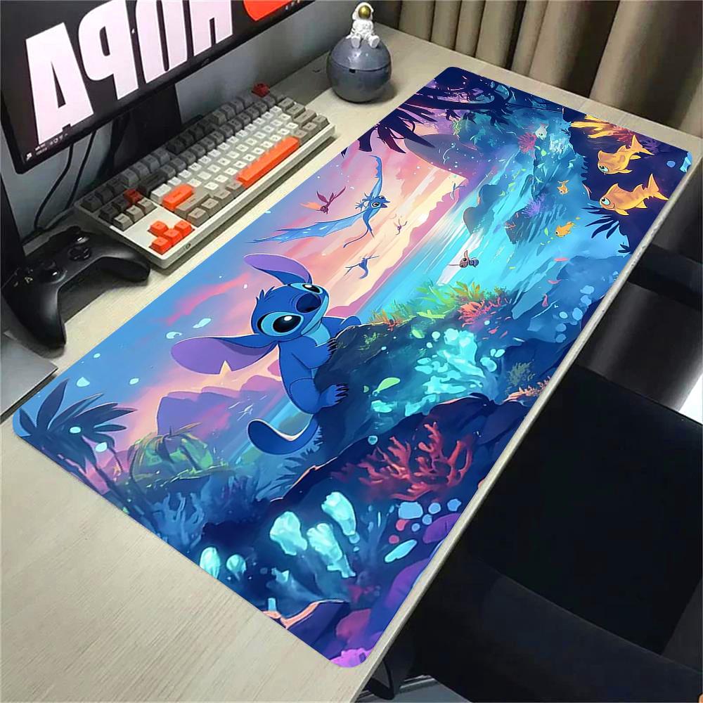 Kawaii Large Anime Mouse Pad PC Gaming Accessories Mousepad Office Laptop Rubber Non-slip Gamer Cabinet Stitch Desk Mat Carpet