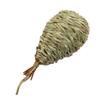 1Pc Hand-woven Water Drop Style Straw Bird Nest Breathable Warm Parrot Pigeon Breeding Box Pastoral Decorative Cage Pet Supplies