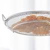 Stainless Steel Frying Oil Strainer Basket with Mesh Heat-Resistant Skimmer for Deep Fryer Cooking