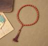 33-Perlen Bodhi Gebetsperlenarmband mit Quaste