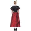 Cosplay retro court style black and red love dress halloween queen of hearts cosplay performance dress party dress dress
