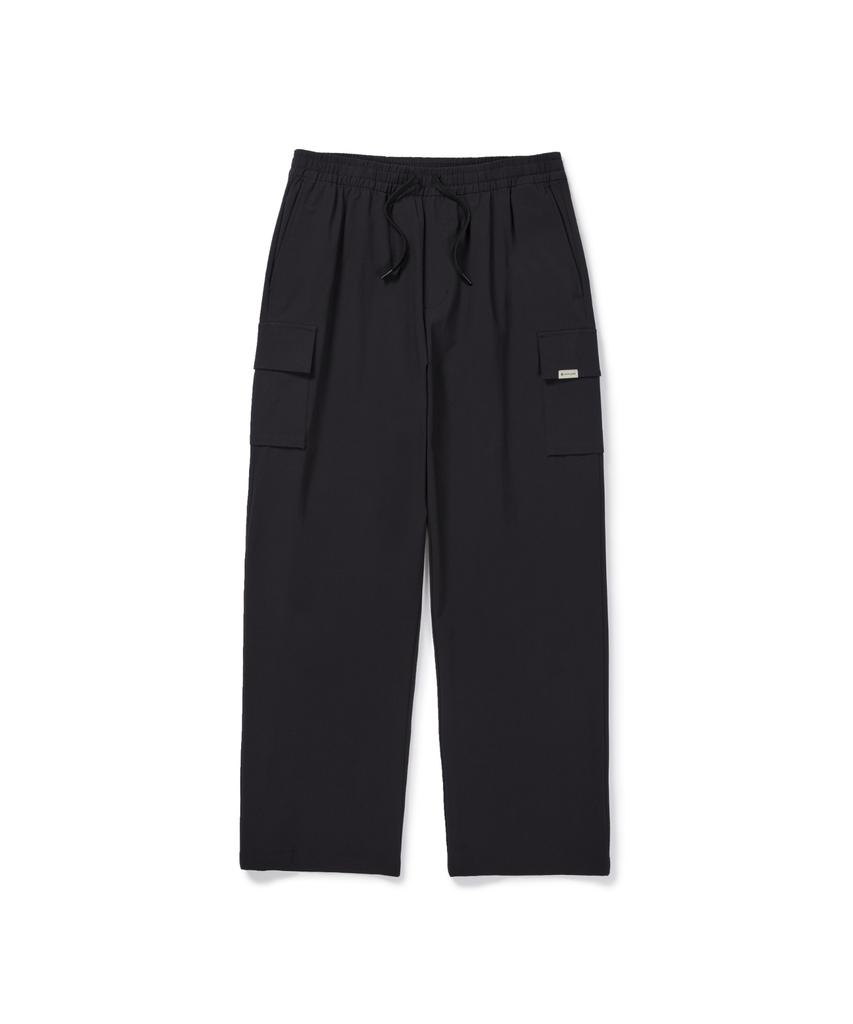 SNOWPEAK APPAREL Root Cargo Straight Pants (S26Fmrpt64) Black