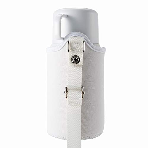 TERMOHRNEK Z nerezové oceli, láhev na výlet, bílá