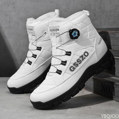 Neue Winter Herren lässige modische warme Baumwollstiefel rutschfest verschleißfest Sportschuhe vielseitig bequem Herrenschuhe