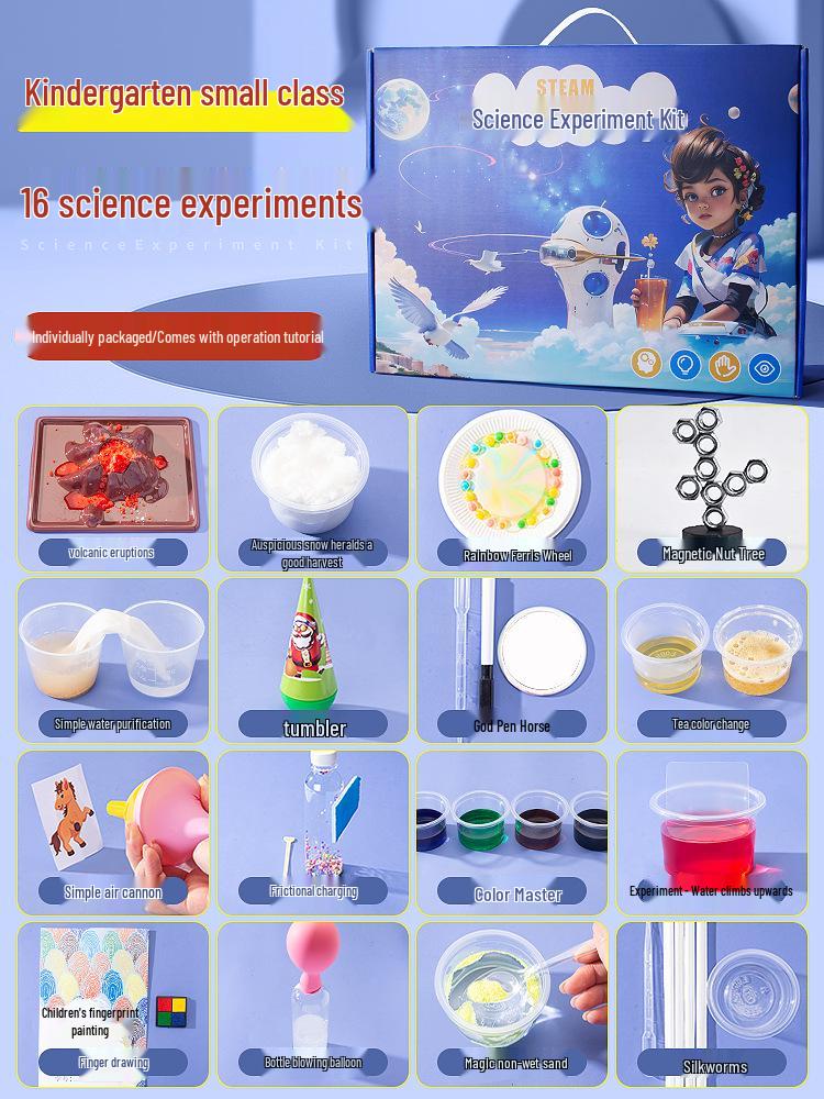 

STEM Physics Kit for Elementary Students: Complete Hands-On Science Experiment & Teaching Set