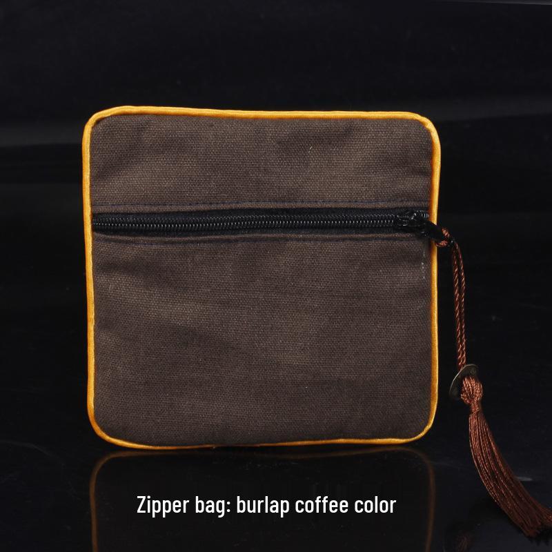 Chinese Osmanthus Embroidered Silk Brocade Sachet - Ethnic Style