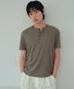 Wednesday Oasis Vintage Henley Neck Short Sleeve T-Shirt_3 Colors(Wb6Tp27)
