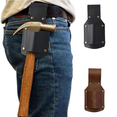 Case Cover Durable Hammer Holder Black Brown Leather Tool Organizers Handy Design Tool Pliers Holder Waist Bag