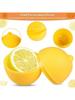 2pcs Multipurpose Plastic Storage Containers, Fruit & Vegetable Shaped Kitchen Preservation Boxes