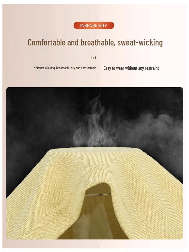 Women's Slimming Semi-High Neck Wool Base Layer T-Shirt - Long Sleeve, Spliced, Versatile Design for Autumn/Winter.