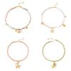 Beach Theme Necklace With Butterfly Bow Flower Starfish Umbrella For Women Summer Accessories