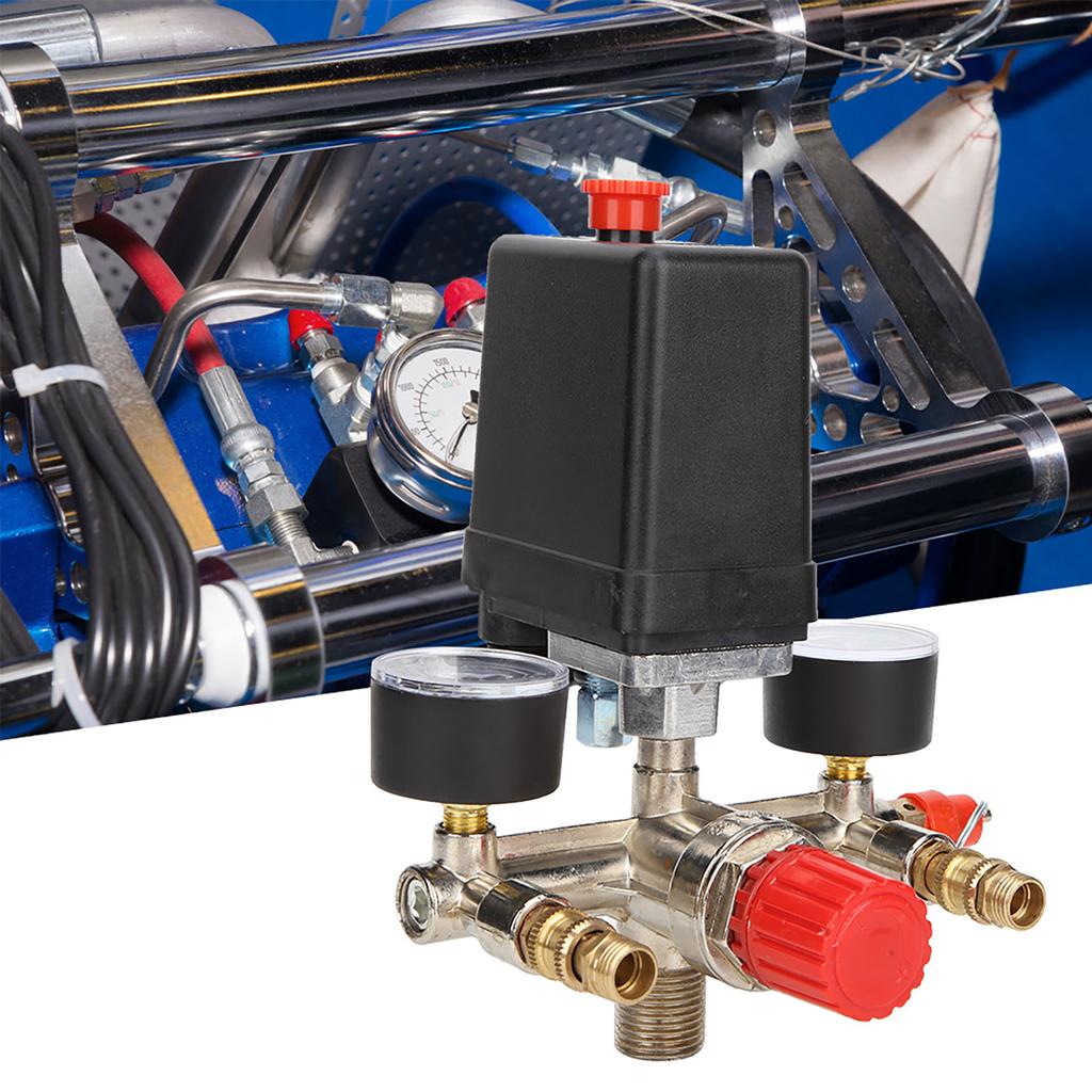 Pressure Regulating Valve Assembly Normally Closed Switch Bracket Air Compressor Accessories