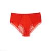 Women's Summer New Lace Lace Hollow Out Cotton Comfortable Breathable Low-waisted Briefs