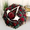 1pc Assassin's Creed Roses Self-Folding Umbrella, 8-Bone Compact Travel Umbrella, Durable Plastic And Iron Frame113