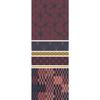 Pack complet housse de couette réversible pour lit 180 x 200 cm "King size" Stella choco