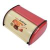 Metal Bread Box for Kitchen Countertop Large Capacity Bread Bin Holder Container with Roll Top
