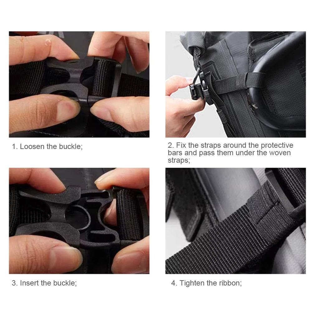 Waterproof Bag Repair Tool Placement Bag For BMW R1200GS HONDA Suzuki DL650 V-Strom Motorcycle Accessories Frame Crash Bars Bag