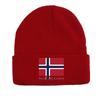 Norvegian Flag Print Winter Hats Unisex Knit Hat Beanie Winter Hat for Women Solid Casual Knitted beaniesPerfect For Urban Style
