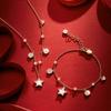 Emporio Armani Love Star And Moon Series Elegant Necklace Women necklace Rose-Gold EGS3106221