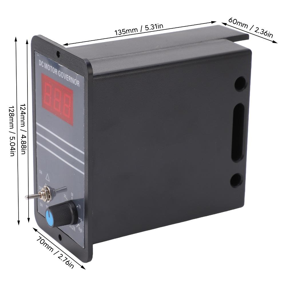 Digital Display DC Motor Speed Controller 12-36V Voltage Stepless Speed Controller For DC Motors