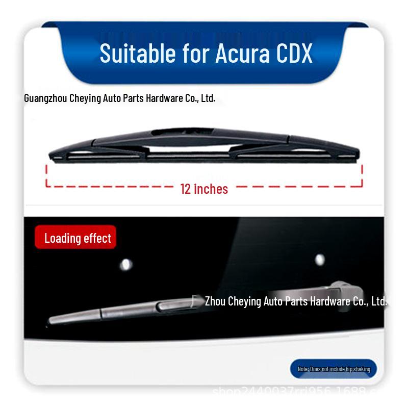 Kompatibles Heckwischerblatt/Gummi für Acura MDX/RDX CDX Serie