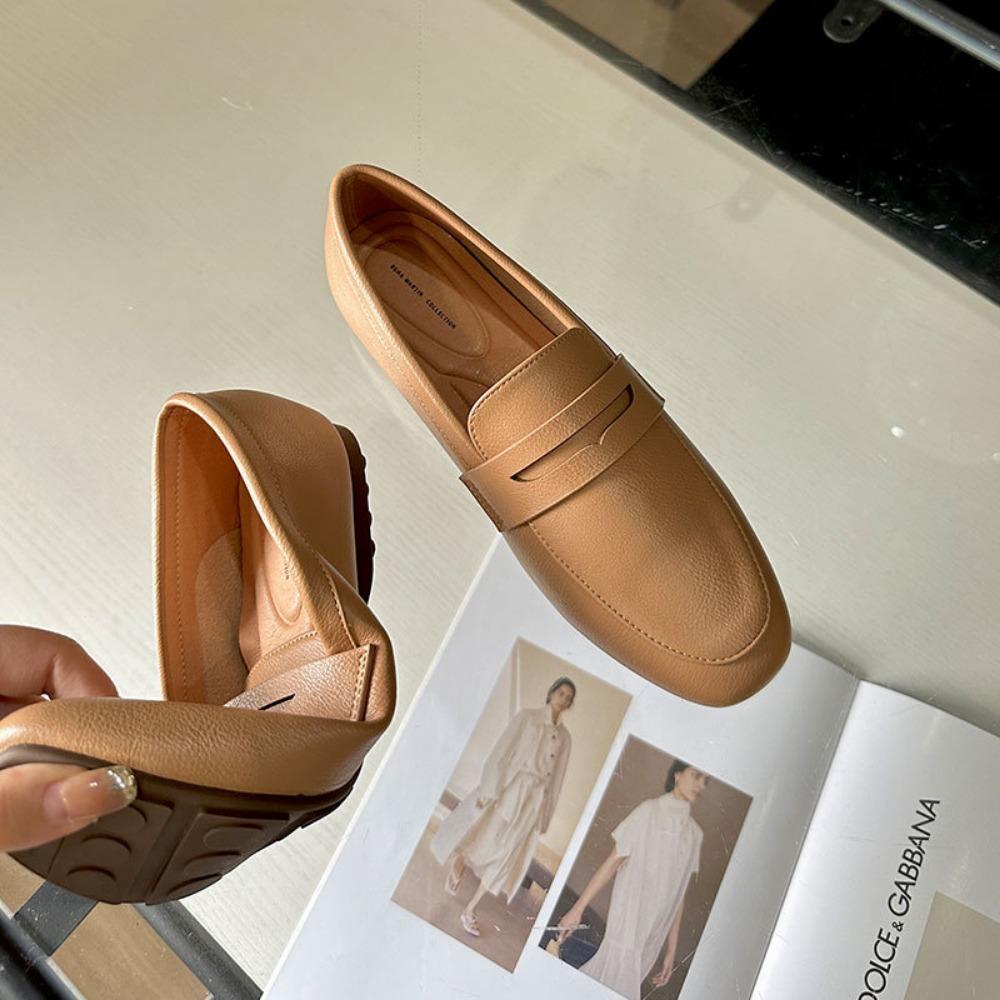 Flat Bottomed Women's Shoes Spring Summer Autumn Soft Soled Flats Simple Versatile Women's Loafers Commuting Women Flat Shoes
