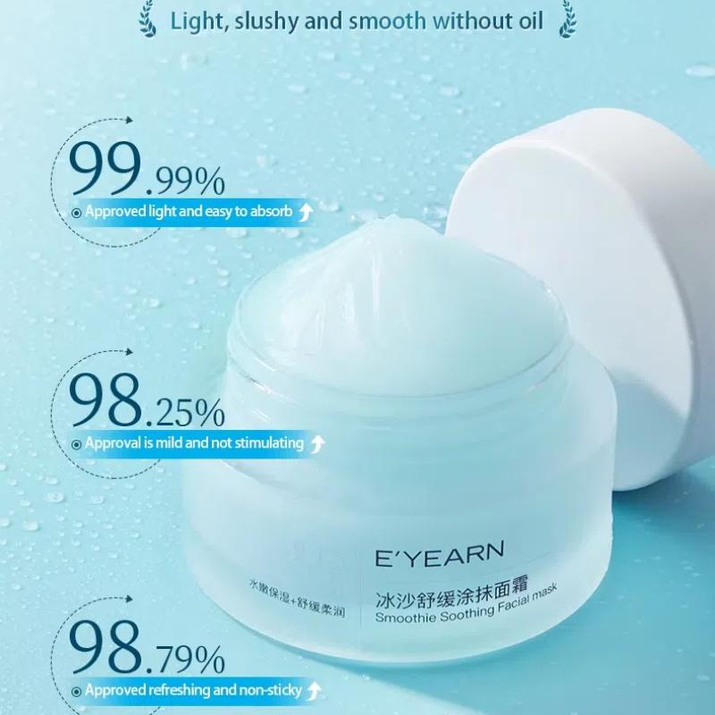 Smoothie Soothing Jelly Mask Moisturizing and Soothing Ceramide NP Witch Hazel Summer After Sun Repair Mask & Cool Deep Hydrating Mask