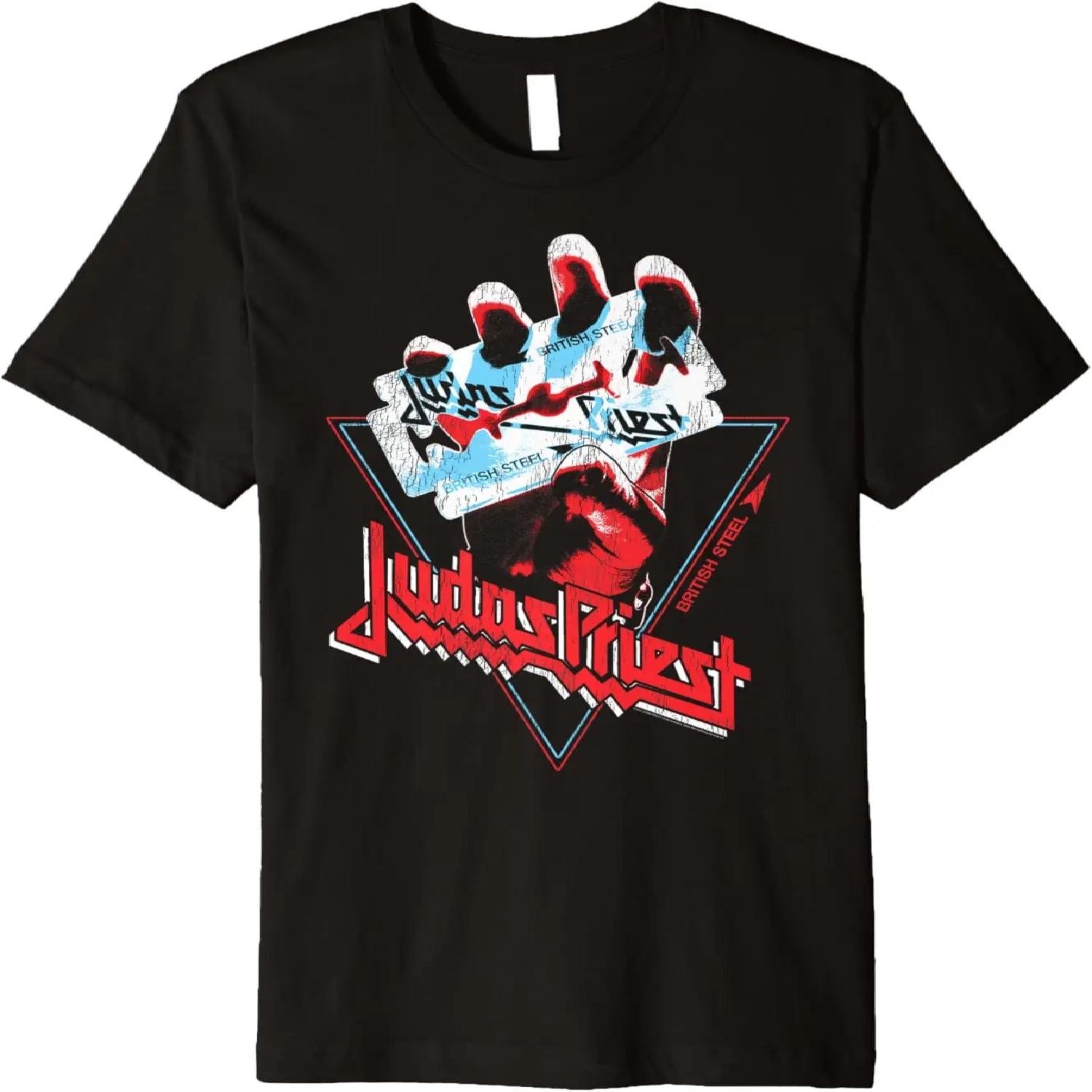 Judas Priest – British Steel Graphic Picture Premium T-Shirt S