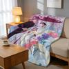 Throw High-Density Short Plush Blanket For Sofa Nap Air-Conditioned Room Soft Skin-Friendly Anime My Happy Marriage