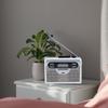 Cassette Player AM FM Radio Retro Cassette Tape Player Recorder with Digital Clock Timer Built In Mic Speaker Battery Operated Or   Powered