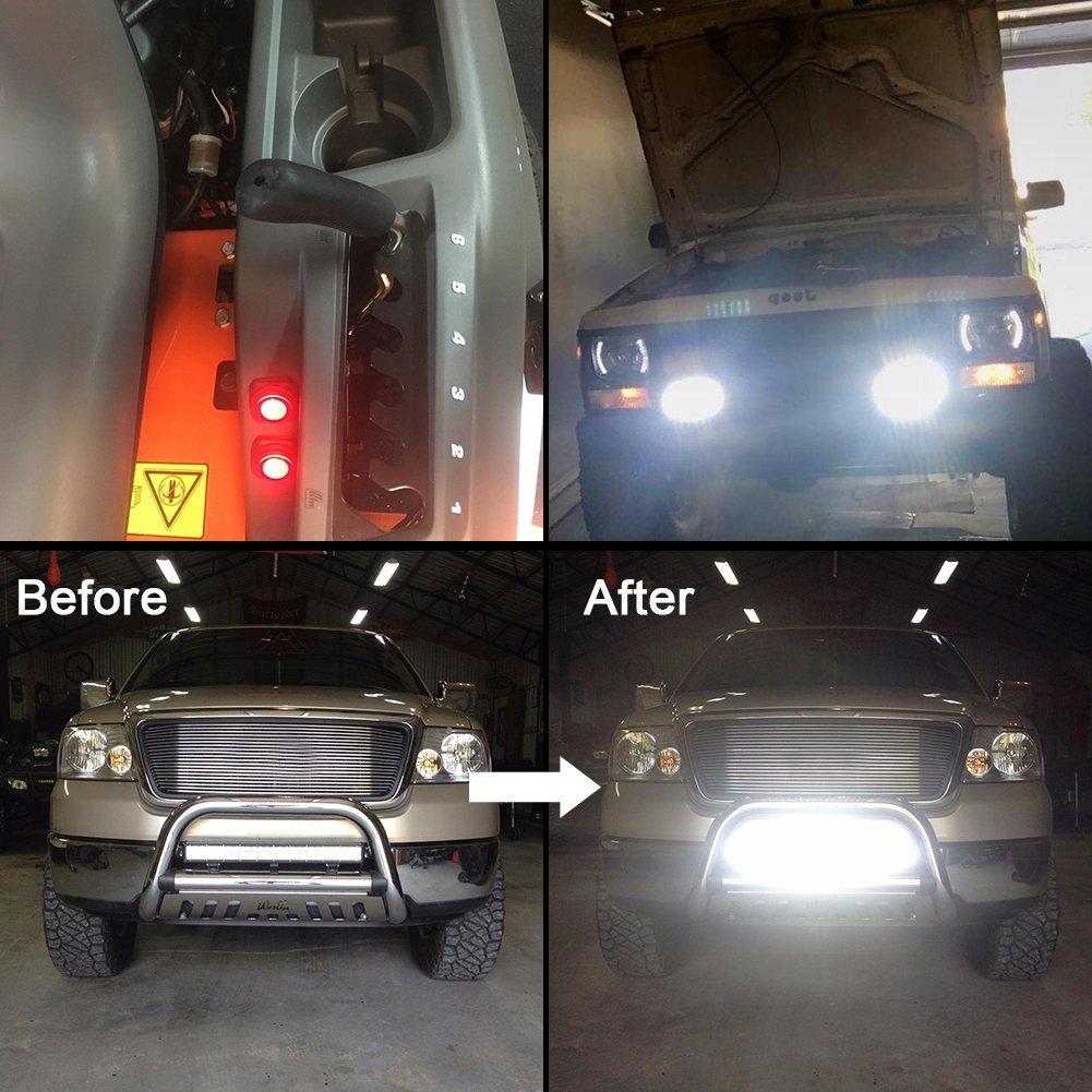 General purpose fog lamp with switch, work light, wiring kit