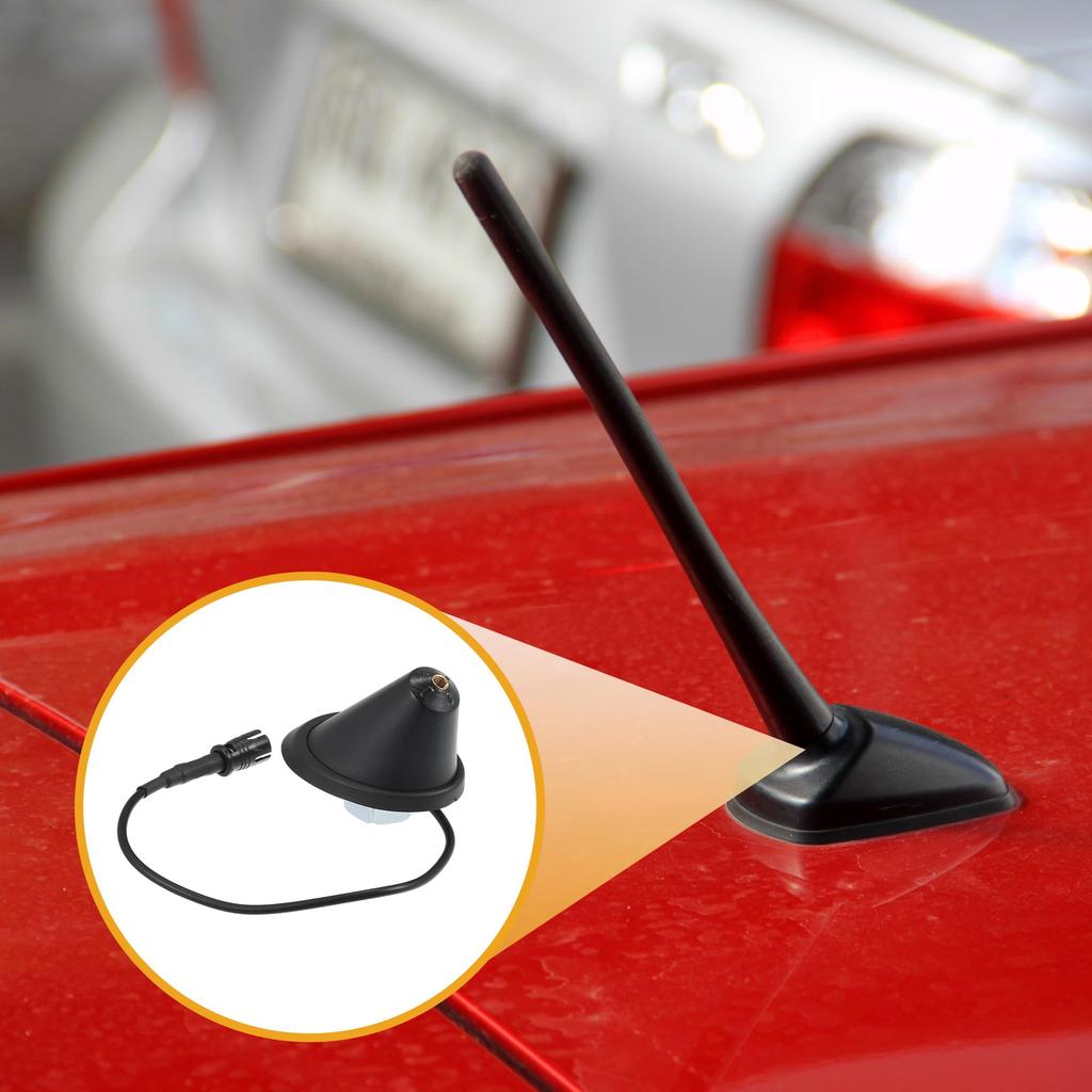 Partuto Antenna Base No.1J0035501F - Car Roof Radio Antenna Base Mount - Compatible with