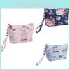 Fashionable Portable Waterproof Fabric Floral Makeup Bag For Women