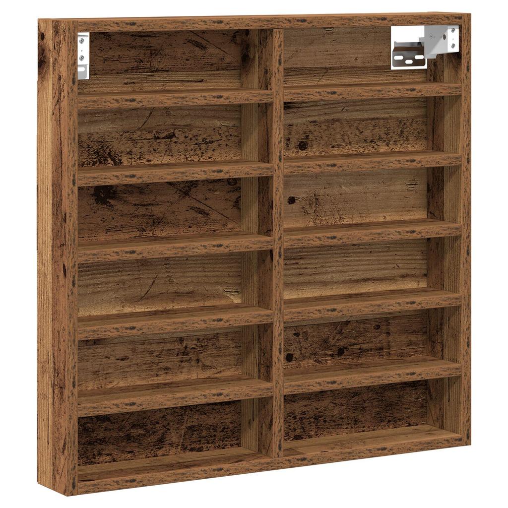 1 Wall Mounted Storage Shelf Display Cabinet, Ideal for Shelf Decorations in Living Room, Bedroom, Office, 100x8.5x75 cm
