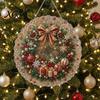 Kit di Creazione per Principianti, Kit Pittura Suncatcher con Perle Finte di Natale, Set Artistico Fai-da-te con Perline 3D di Babbo Natale Pupazzo di Neve Albero, Decorazione Fatta a Mano