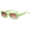 Square Small Frame Rice Nail Women's Sunglasses Jelly Color Ins Bright Color Suitable for Vacation Beach Glasses