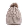 Thicken Knitted Hats Coldproof Crochet Cap Fashion Winter Hat  Women