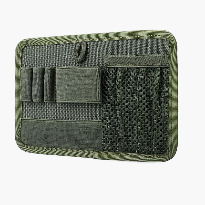 1pc Practical Convenient Outdoor Partition Net Bag With Hook Back Panel For Attaching Vests, Backpacks, And Expansion Tool Kits