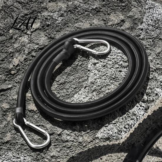 Luggage Secure Straps Bungee Cords with Carabiner Hooks Heavy‑Duty Outdoor Straps Elastic Portable Packing Ropes Binding Rope for Securing Tarps,