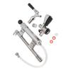 8 Inch Beer Keg Pump Assembly Stainless Steel Leakproof D Type Dispenser Keg Tap Converter for