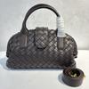 Women's Bag New Stylish Large Capacity Niche High-end Bowling Bag Crossbody Bag Women's Leather
