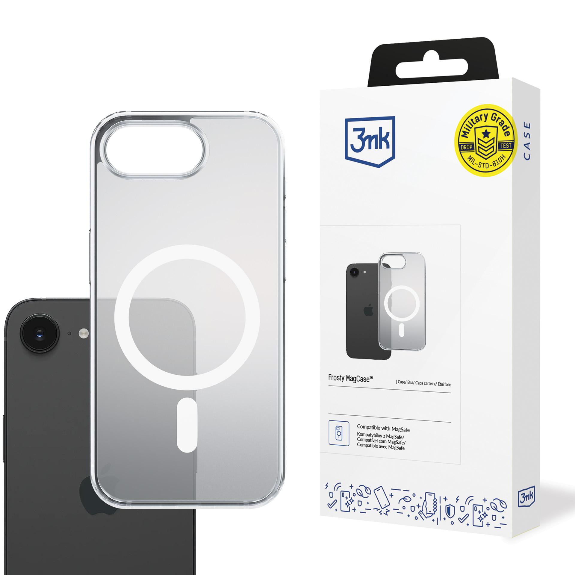 3MK Apple iPhone 16E - Frosty MagCase White (Apple iPhone 16e), Smartphone Hülle, Weiss - Bild 3