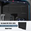Car Interior Central Control Wireless Charging Pad For Zeekr 001 2024 2025 Anti-slip Silicone Cover Mat Sticker Auto Accessories