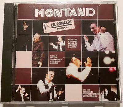 CD YVES MONTAND - En concert-Olympia '81  8306042 PolyGram 1986 France Pop Used