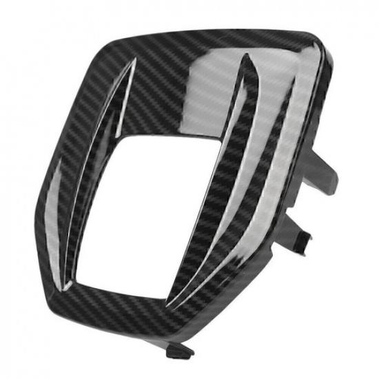 Carbon Fiber Gear Shift Panel Cover Fit For Alfa Romeo Giulia Stelvio 2017-