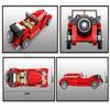 607402 Vintage Car Series Retro Car Assembly Model Boy Assembling Building Blocks To Insert Toy Gifts