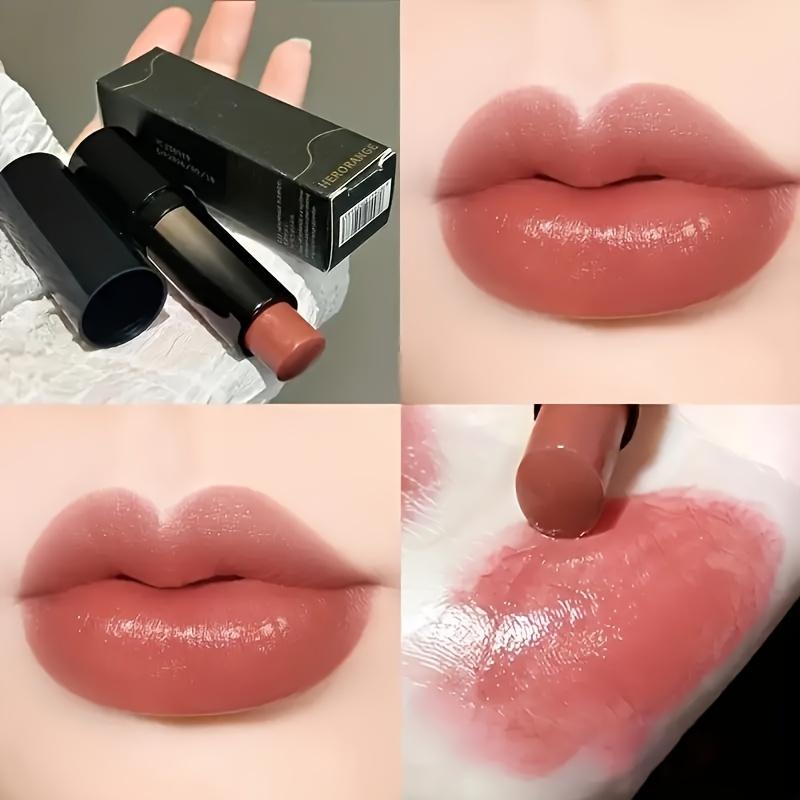 Luxurious Dewy Glossy Lipstick Long-Lasting Non-Sticky Lip Stain Radiant Mirror Shine Nourishing Moisturizing Lipstick Ideal for Daily Makeup