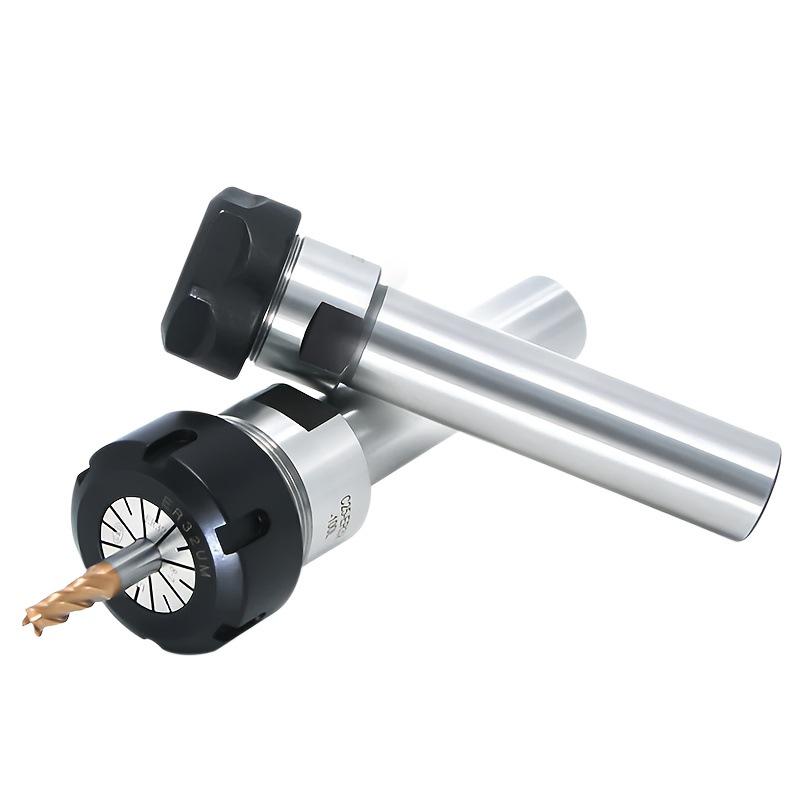 High Precision Straight Shank Tool Holder: ER8, ER11, ER16, ER20 Engraving & Milling Extension Rod for Drill Chuck