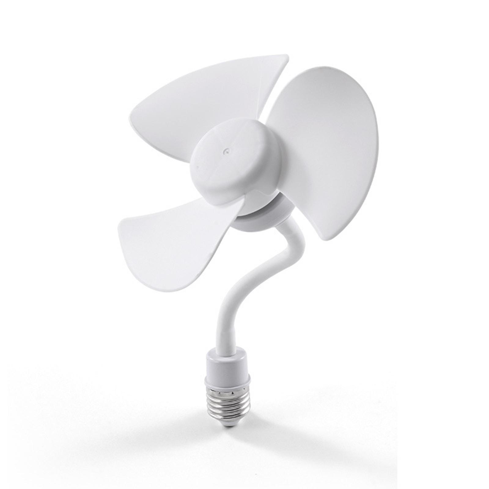 

E27 Настольный вентилятор Маленький тихий персональный портативный вентилятор с гибкой трубкой Регулируемый охлаждающий вентилятор 5,5-дюймовый офисный настольный вентилятор B