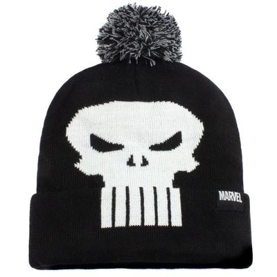 Pom Pom Skull Beanie
